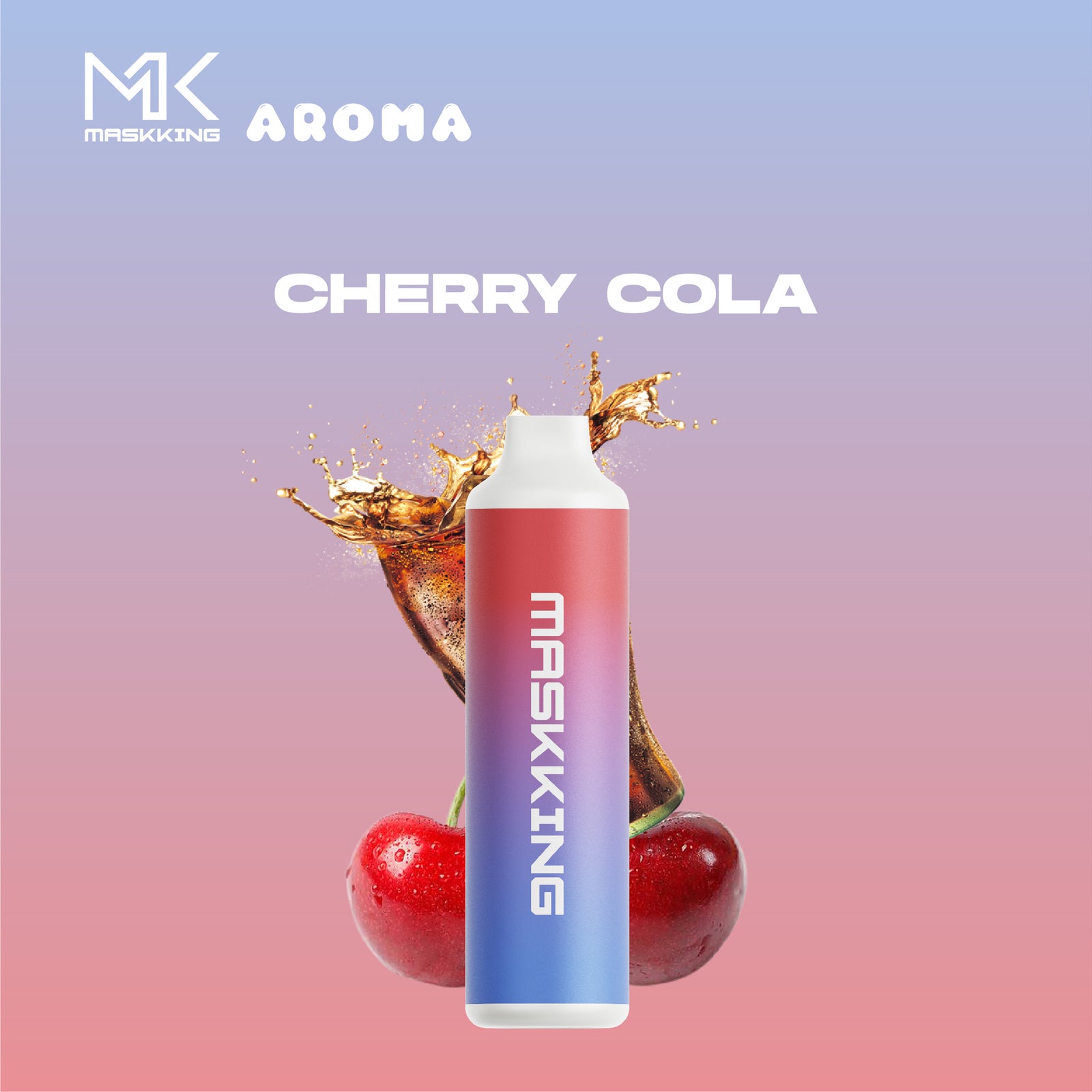MK MASKKING AROMA Cherry Cola  +6,000 Puffs