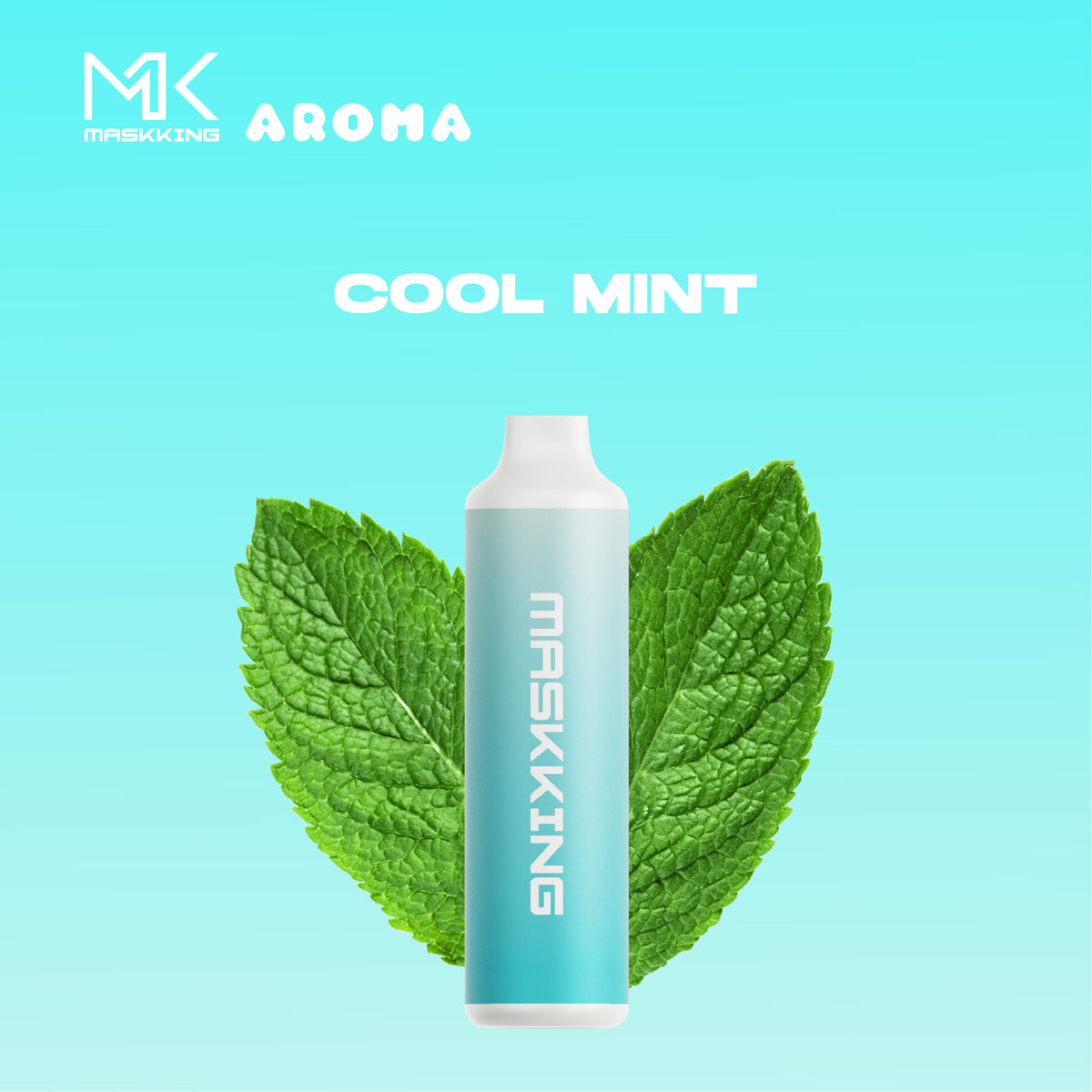 Mk Mints MK MASKKING AROMA Cool Mint +6,000 Puffs – nuubevape