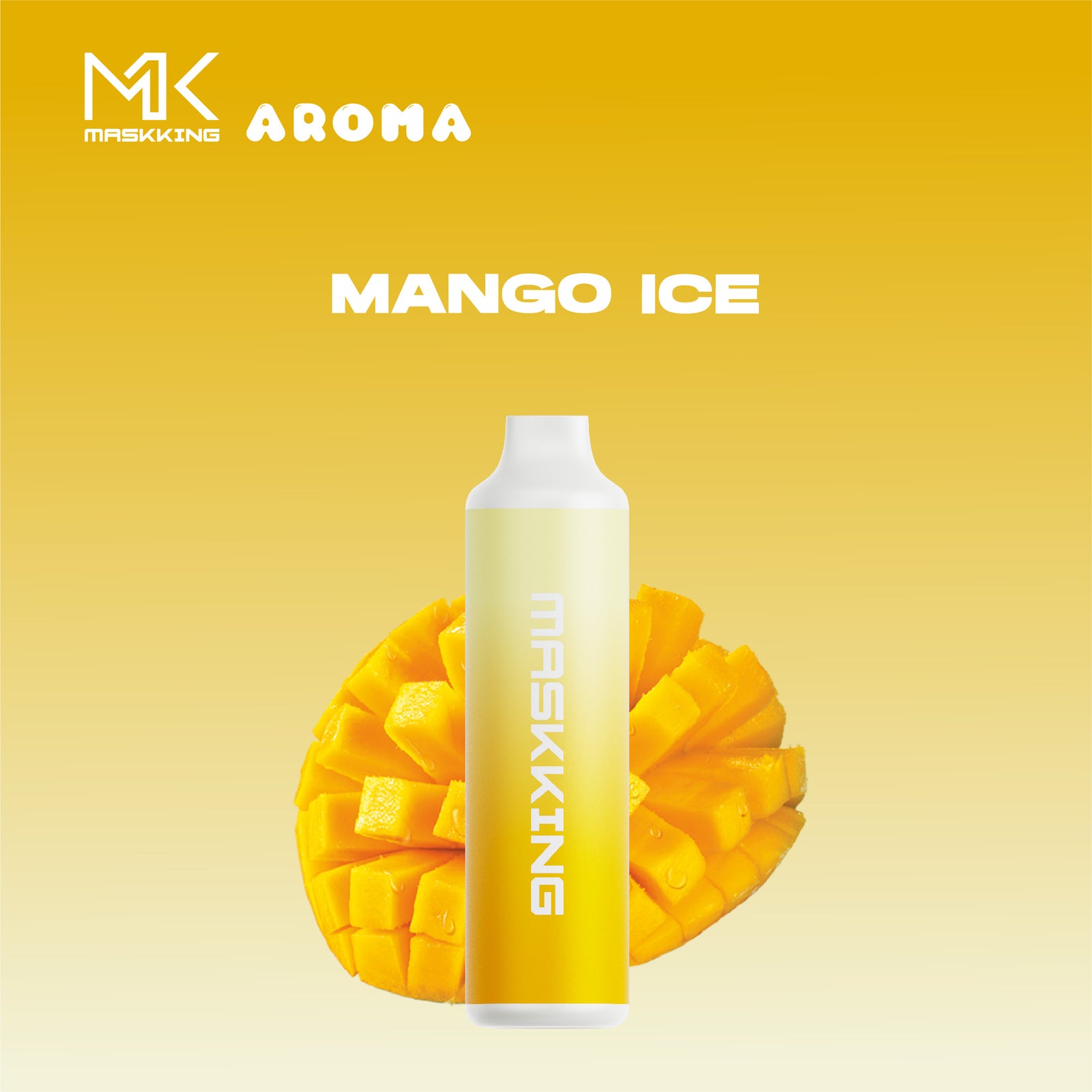 MK MASKKING AROMA Mango Ice  +6,000 Puffs