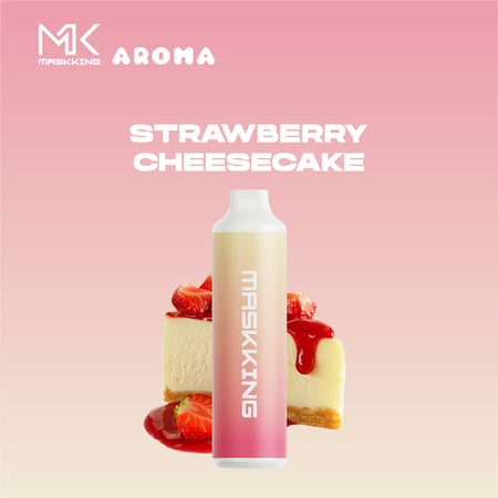 MK MASKKING AROMA Strawberry Cheescake  +6,000 Puffs